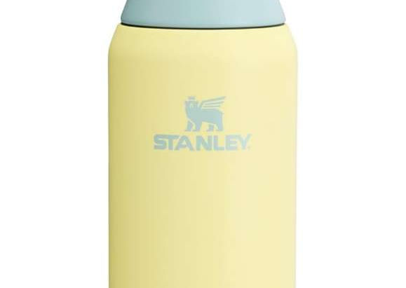 Stanley All Day Slim Bottle 34 oz | Leakproof Twist on Lid | Slim Design for Travel and Gym | Insulated Stainless Steel Water Bottle | BPA-Free | Pomelo