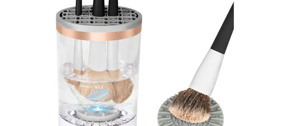 Multi-Functional Electric Makeup Brush Cleaner - Automatic, Energy Saving Makeup Brush Cleaner: Convenient and efficient Makeup Brush Cleaning Solution