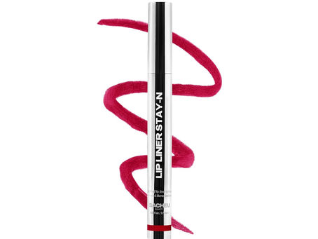 Sacheu Lip Liner STAY-N Peel Off Lip Stain — Long Lasting Matte Lip Tattoo Transfer Proof Lipstain Infused with Hyaluronic Acid & Vitamin E — Vegan & Cruelty-Free, getREDy (Red Rouge)