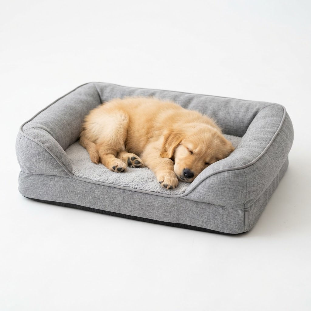 Orthopedic Memory Foam Dog Bed