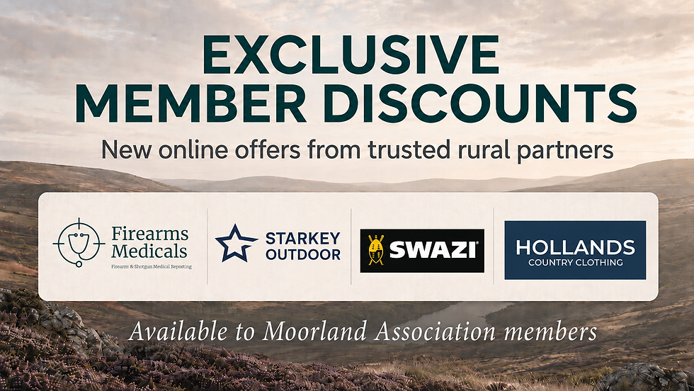 Exclusive Discounts for Moorland Association Members