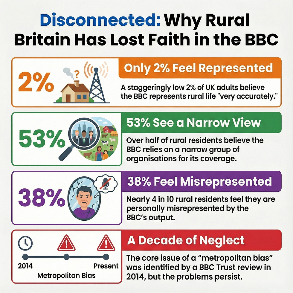 New Poll Reveals Crisis of Trust in BBC Rural Coverage