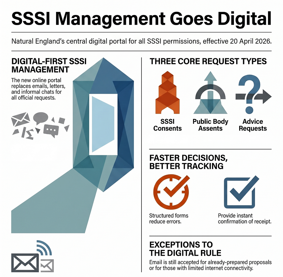 Natural England Moves SSSI Requests Online: What This Means for Moorland Managers