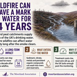 A Wildfire's Mark on the Water Supply Can Last Fourteen Years