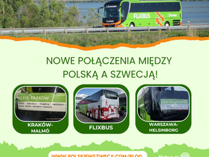 Nowe połączenia! Nowe połączenia! FlixBus łączy Polskę, Niemcy, Danię i Szwecję
