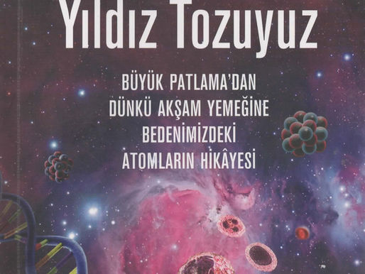 HEPİMİZ YILDIZ TOZUYUZ - Büyük Patlamadan Dünkü Akşam Yemeğine Bedenimizdeki Atomları Hikâyesi - kitap tavsiyesi