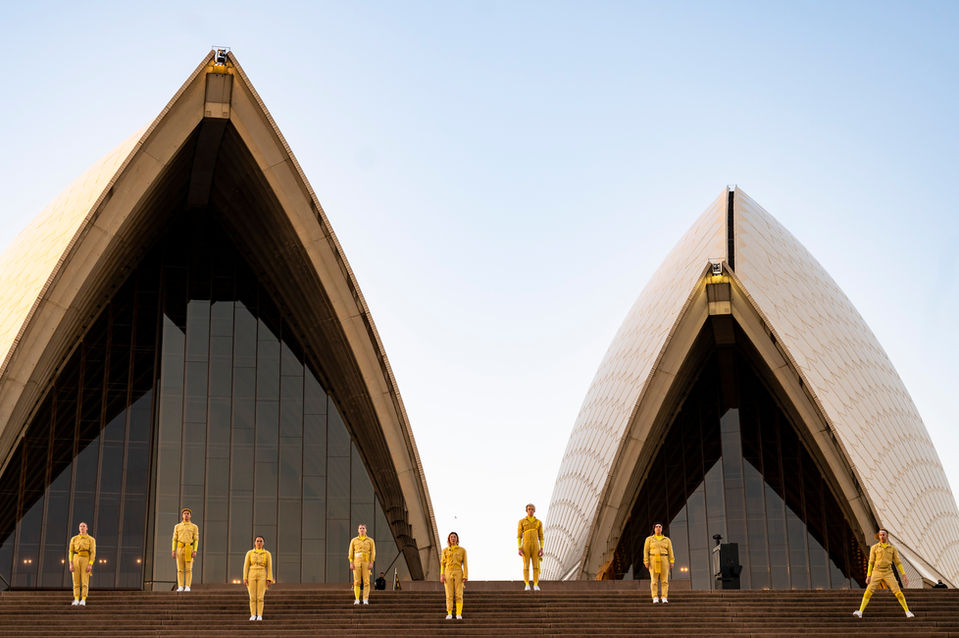 a performance photo of Encounter at Sydney Opera House