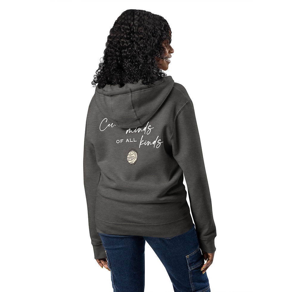 Thumbnail: Neurodiversity 2-Sided Adult Full Zip Hoodie