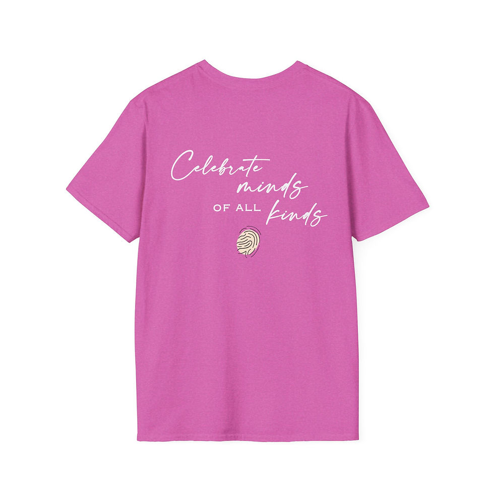 Thumbnail: Neurodiversity 2-Sided Adult Tee