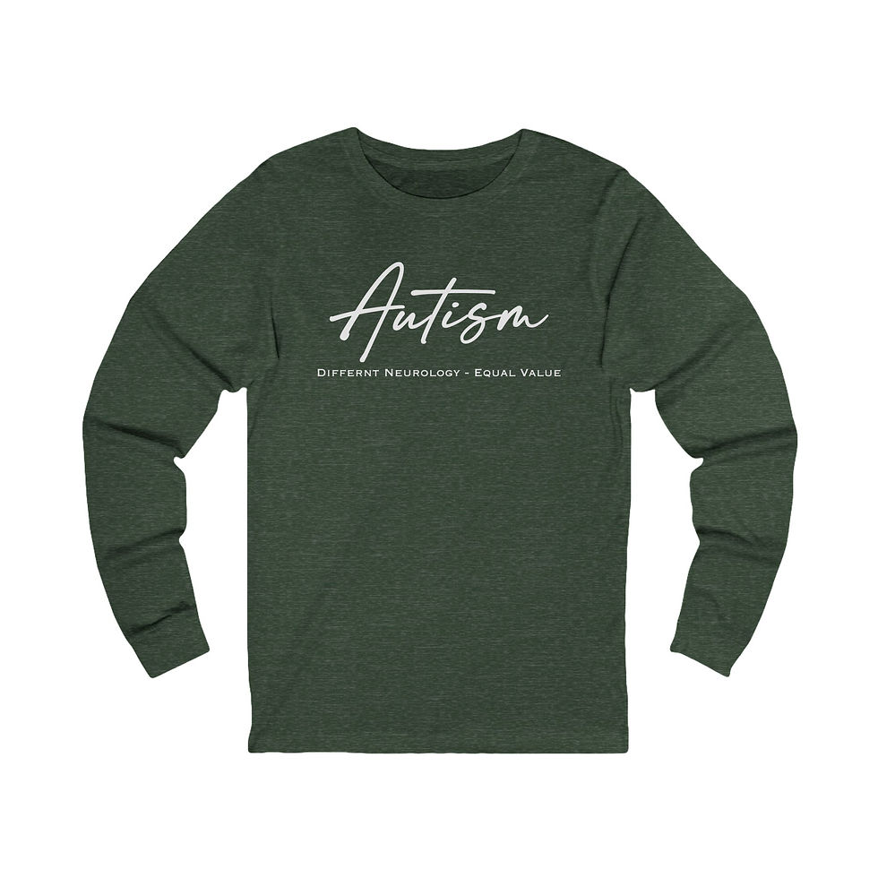 Thumbnail: AuDHD Adult Long Sleeve Tee 