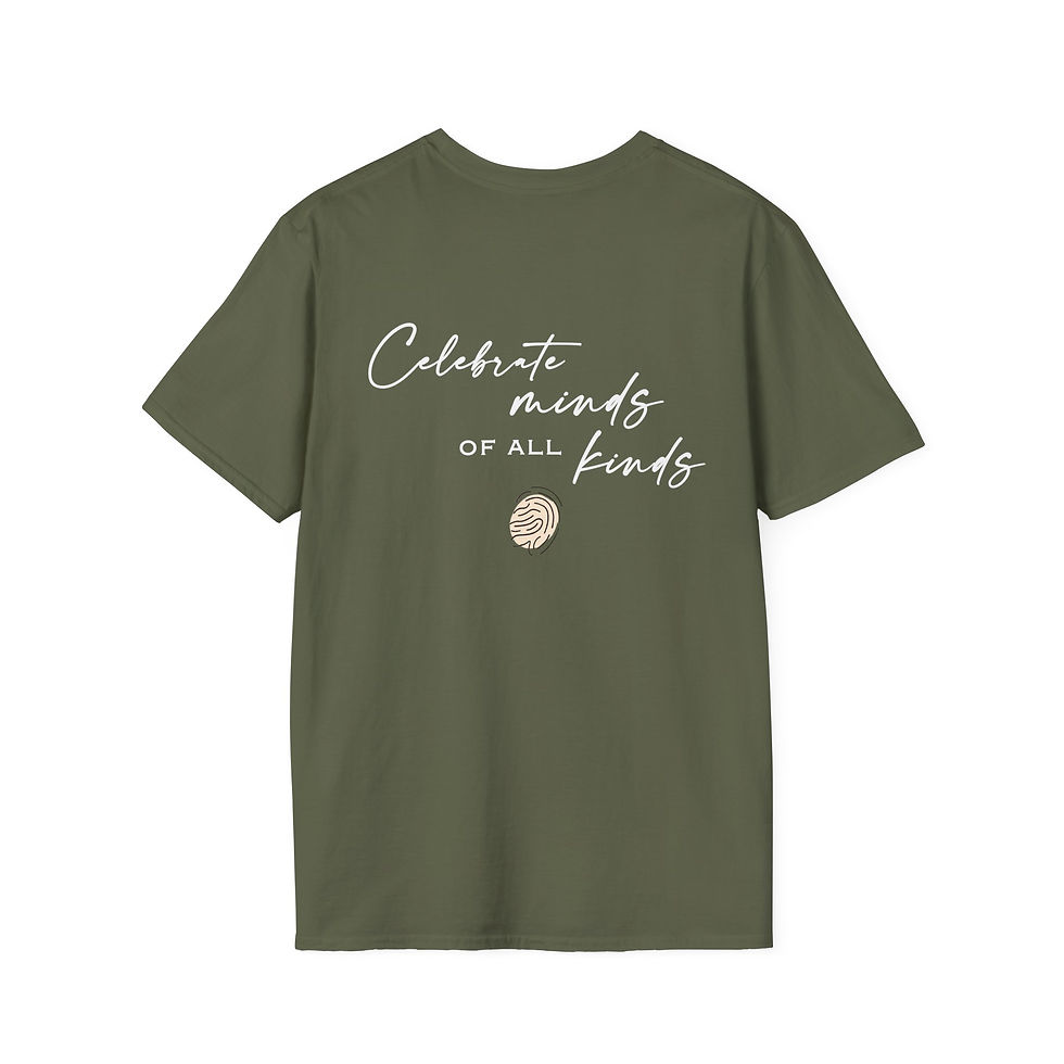 Thumbnail: Neurodiversity 2-Sided Adult Tee