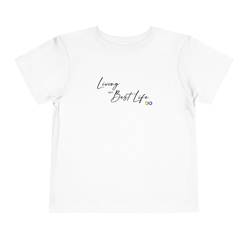 Thumbnail: Toddler Living My Best Life Tee 
