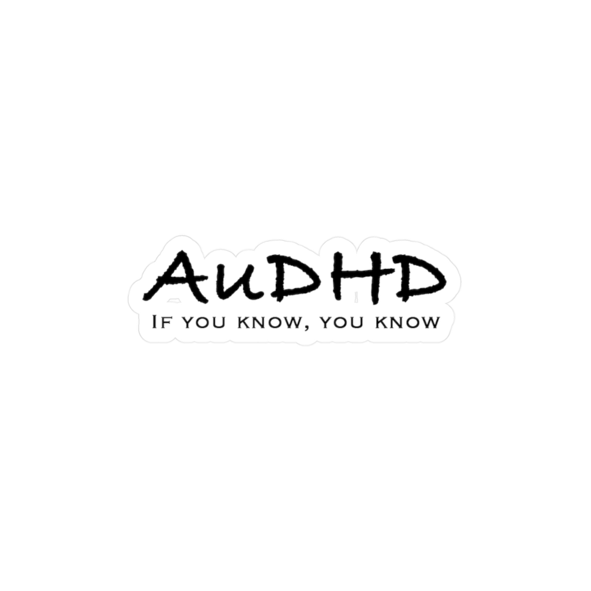 AuDHD Vinyl Sticker