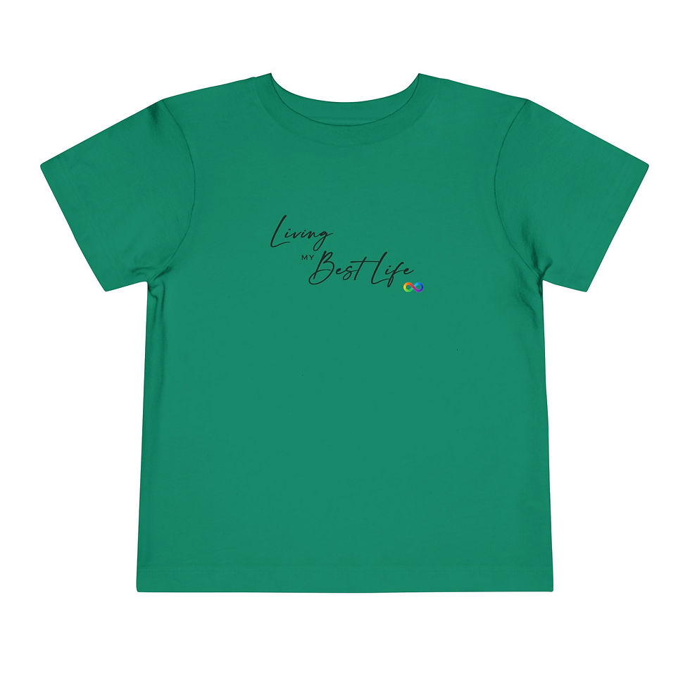 Thumbnail: Toddler Living My Best Life Tee 