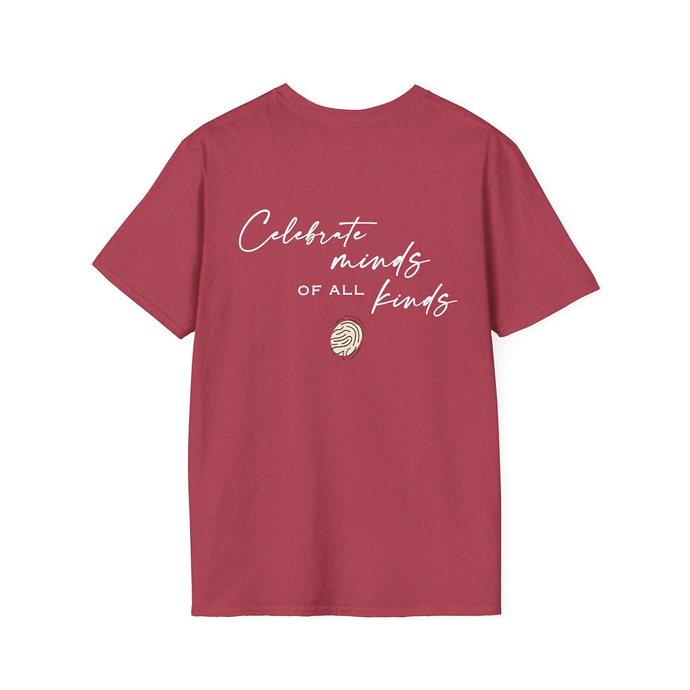 Thumbnail: Neurodiversity 2-Sided Adult Tee