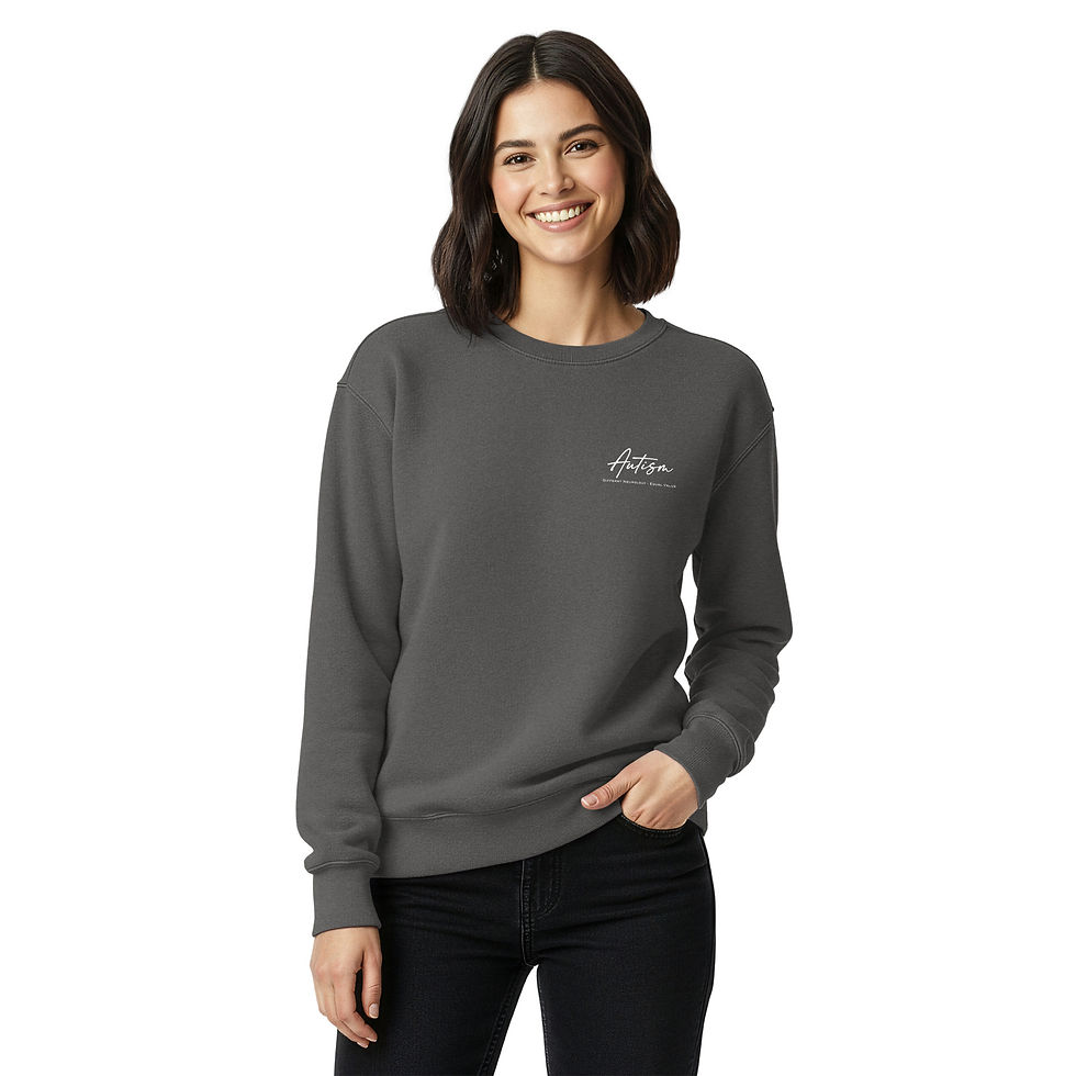 Thumbnail: Autism 2-Sided Adult Sweatshirt