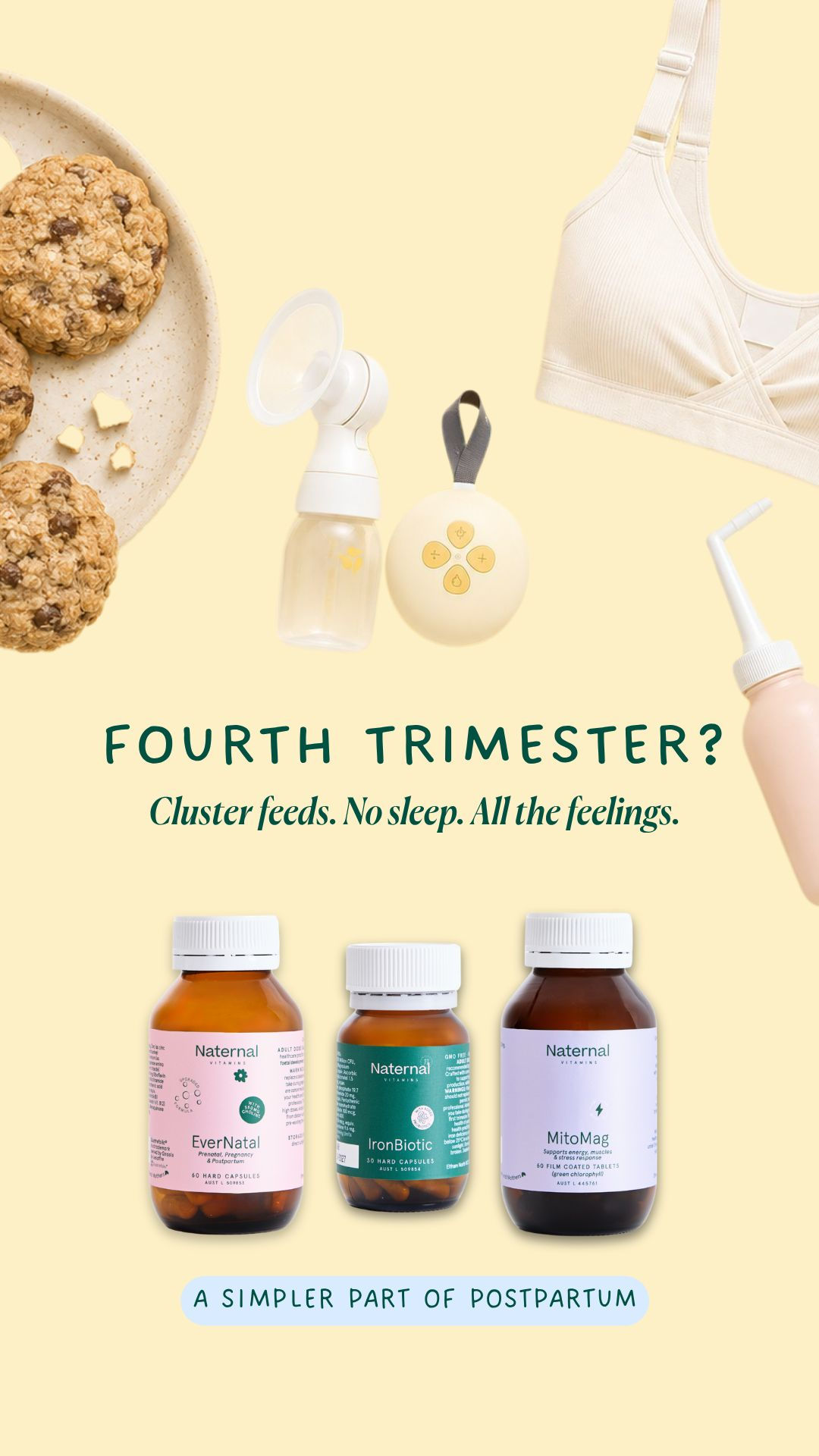 Fourth Trimester Bundle | Postpartum Vitamins for Recovery