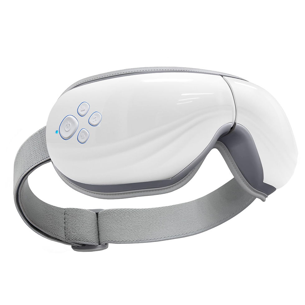 5-Mode Eye Massager with Heat and Bluetooth Capability Folding Heated Eye Massag