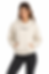 Woman wearing unisex fitness hoodie with kangaroo pocket and relaxed fit, Active Culture gym hoodie