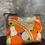 Thumbnail: Kimono Gamaguchi Clutch Bag – Sakura Orange Obi / G-039