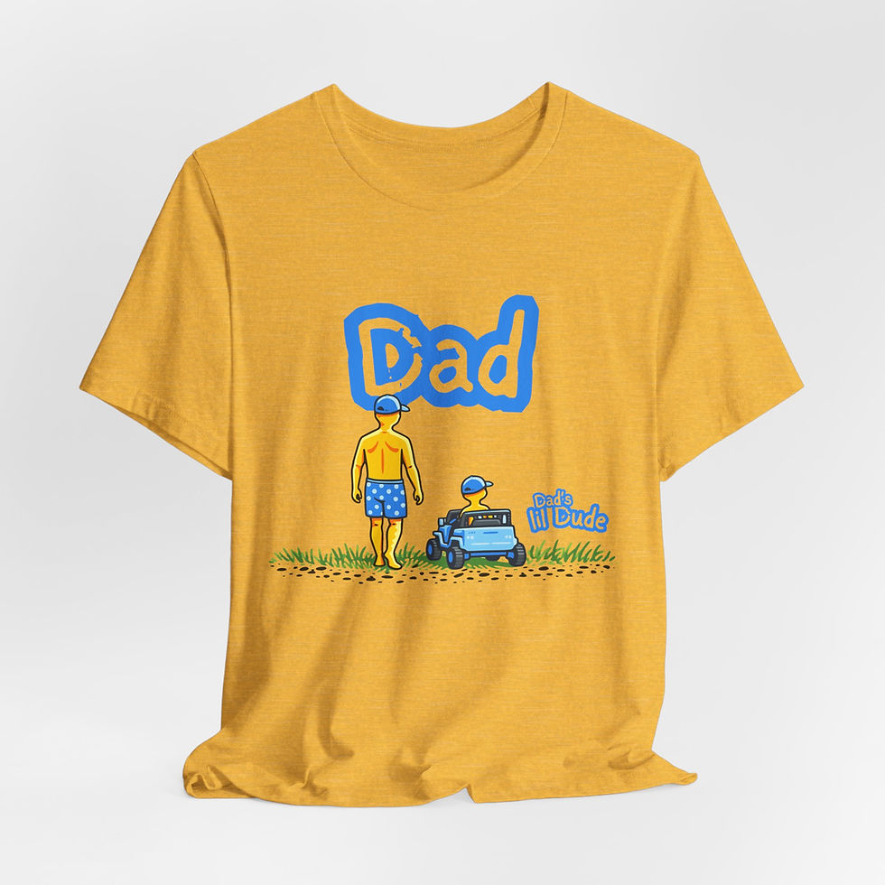 Thumbnail: Dad's Lil Dude T-Shirt – lil Dude is Driving Graphic Tee