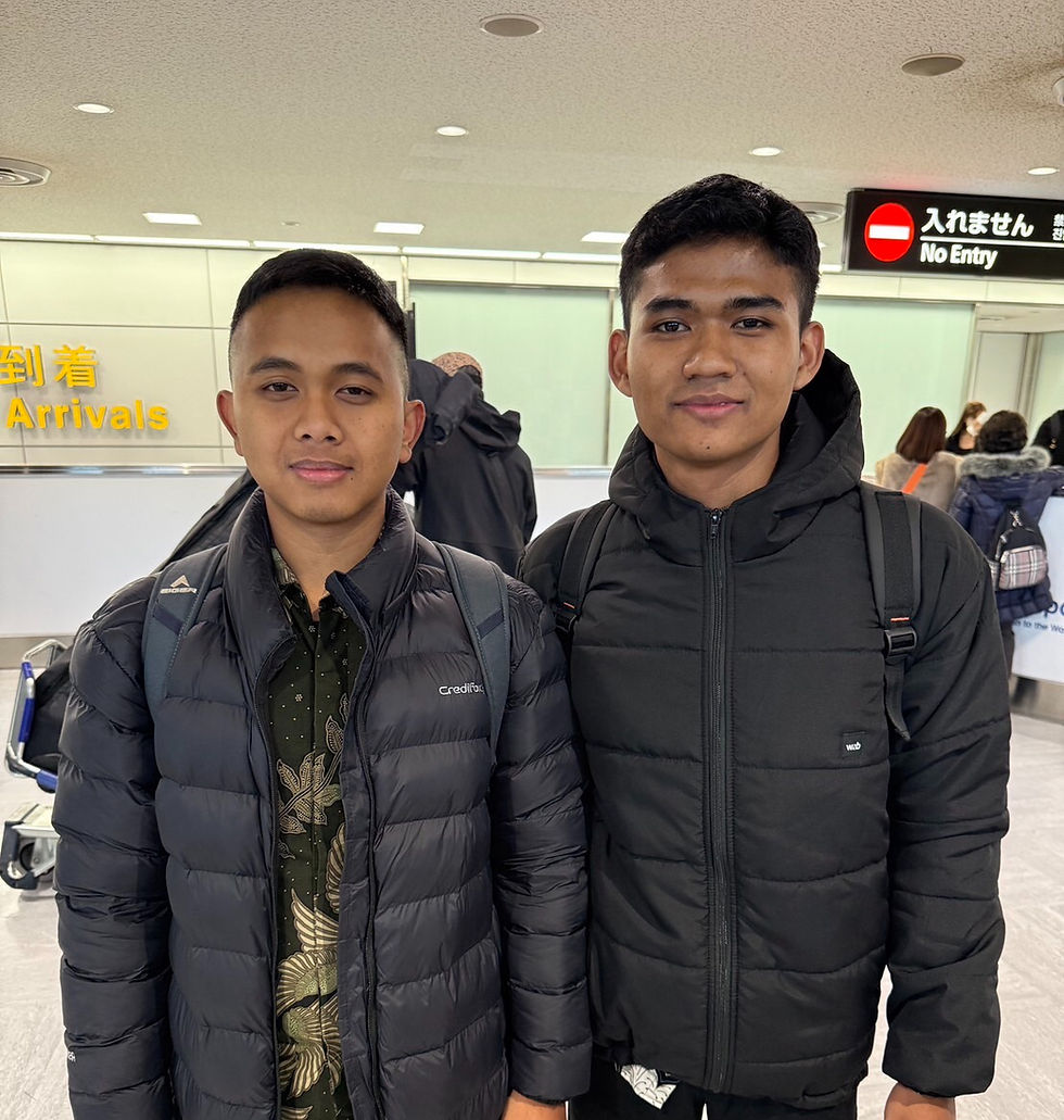 【宇都宮市・那須塩原市】インドネシア技能実習生 2名入国しました。