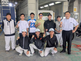 インドネシア技能実習生(塗装)2期生3名が配属となりました。