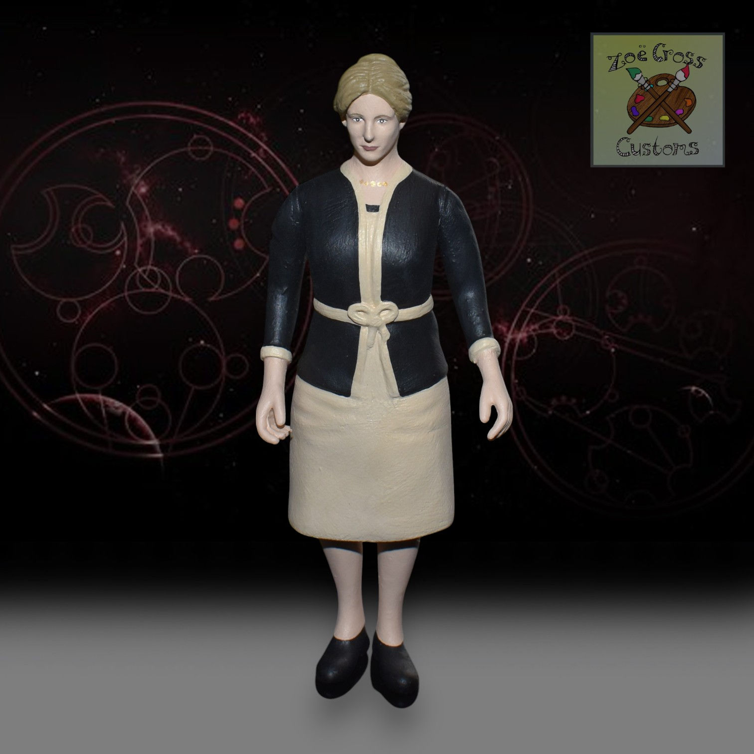 Custom Lucy Saxon from The Sound of Drums (Season 3, Episode 12) Figure