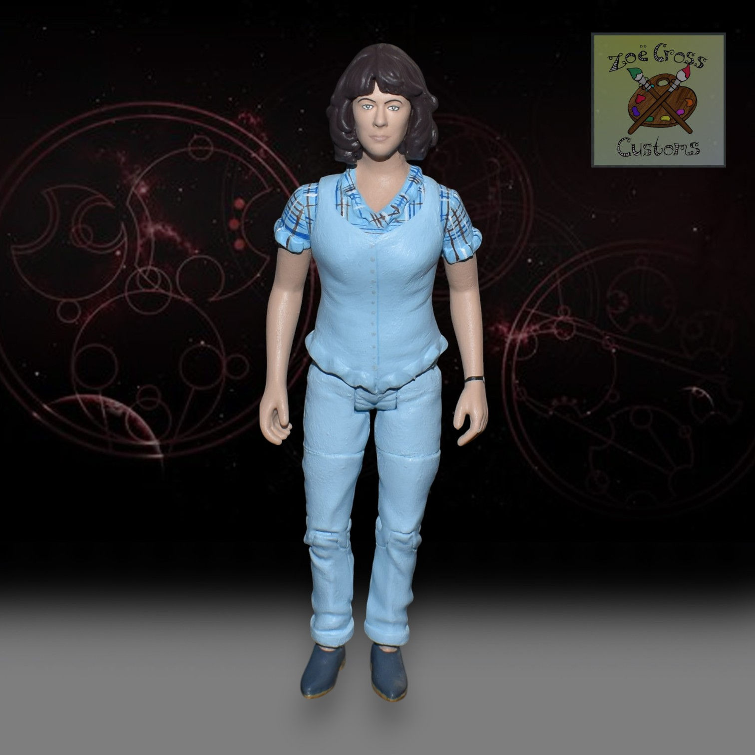 Custom Sarah Jane from Planet of Evil (Season 13, Serial 2) Figure