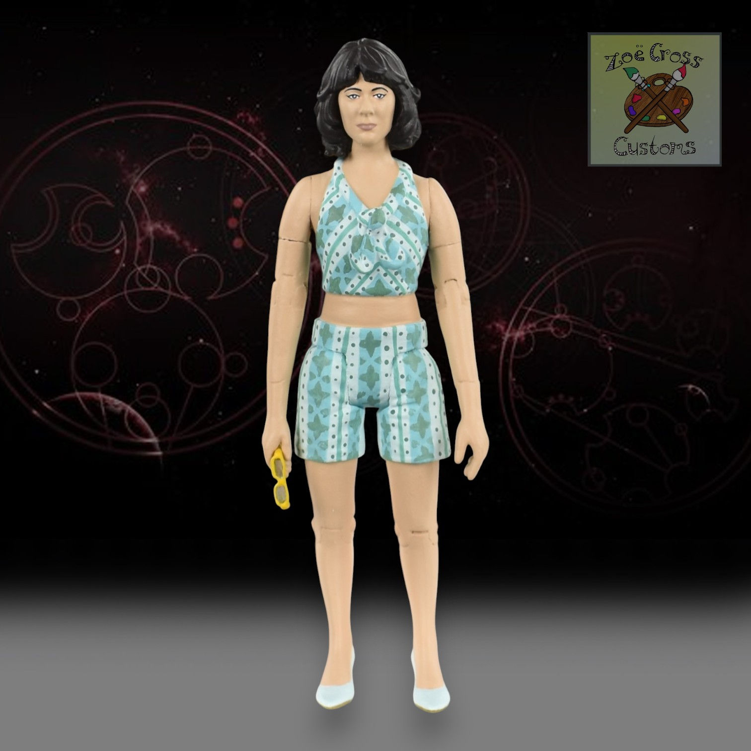 Custom Sarah Jane from Death to the Daleks (Season 11, Serial 3) Figure