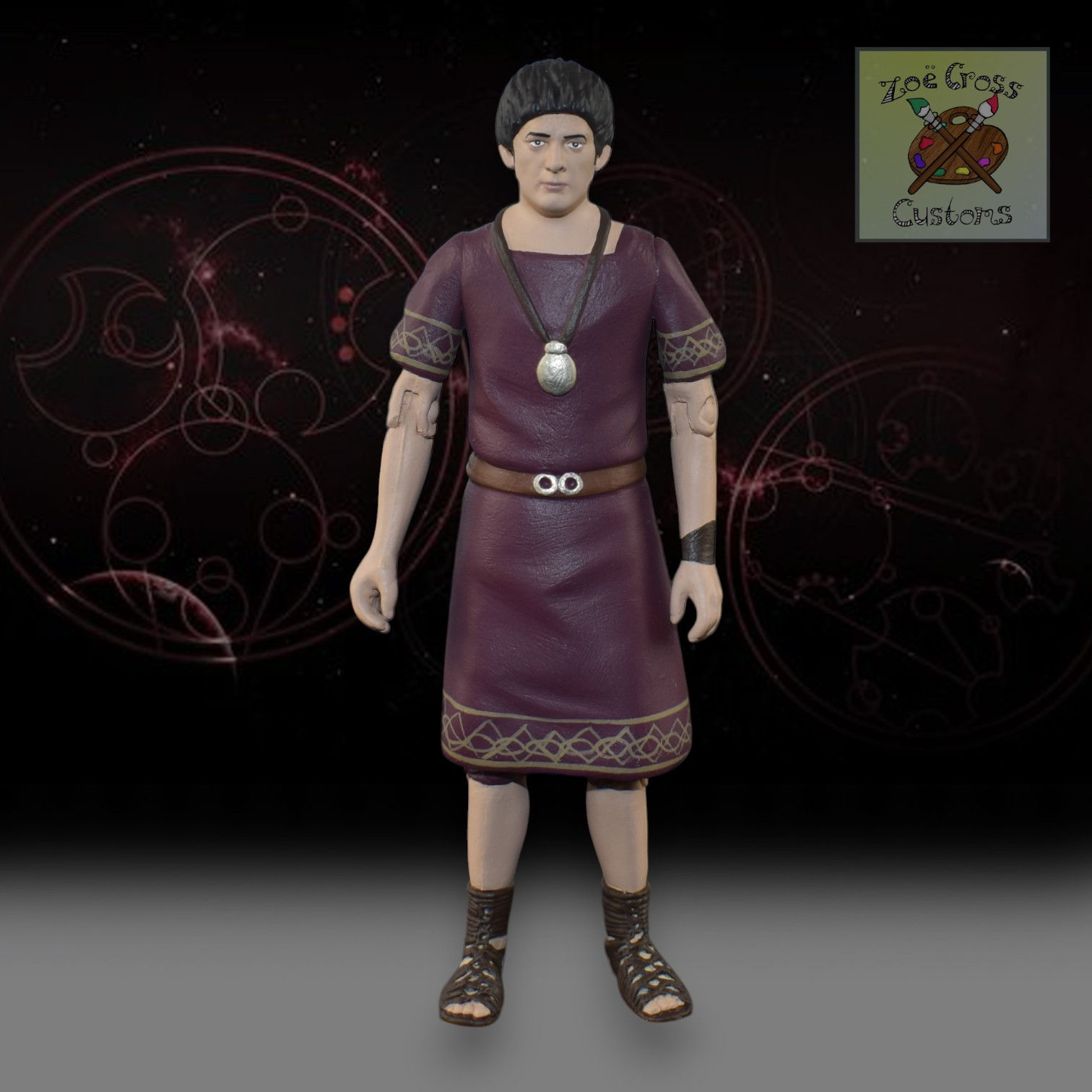 Custom Quintus from The Fires of Pompeii (Season 4, Episode 2) Figure