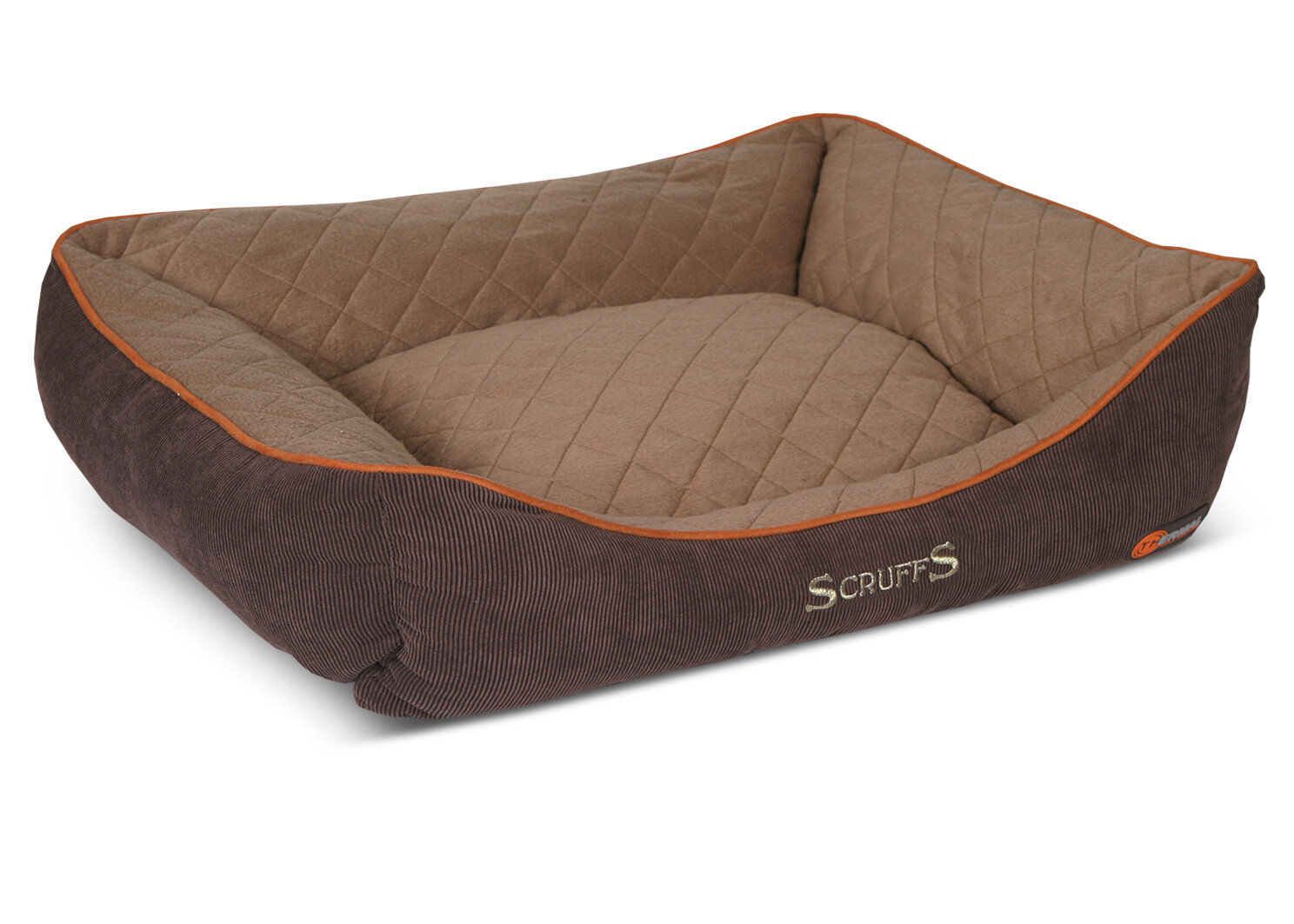 Scruffs Thermal Brown Dog Bed
