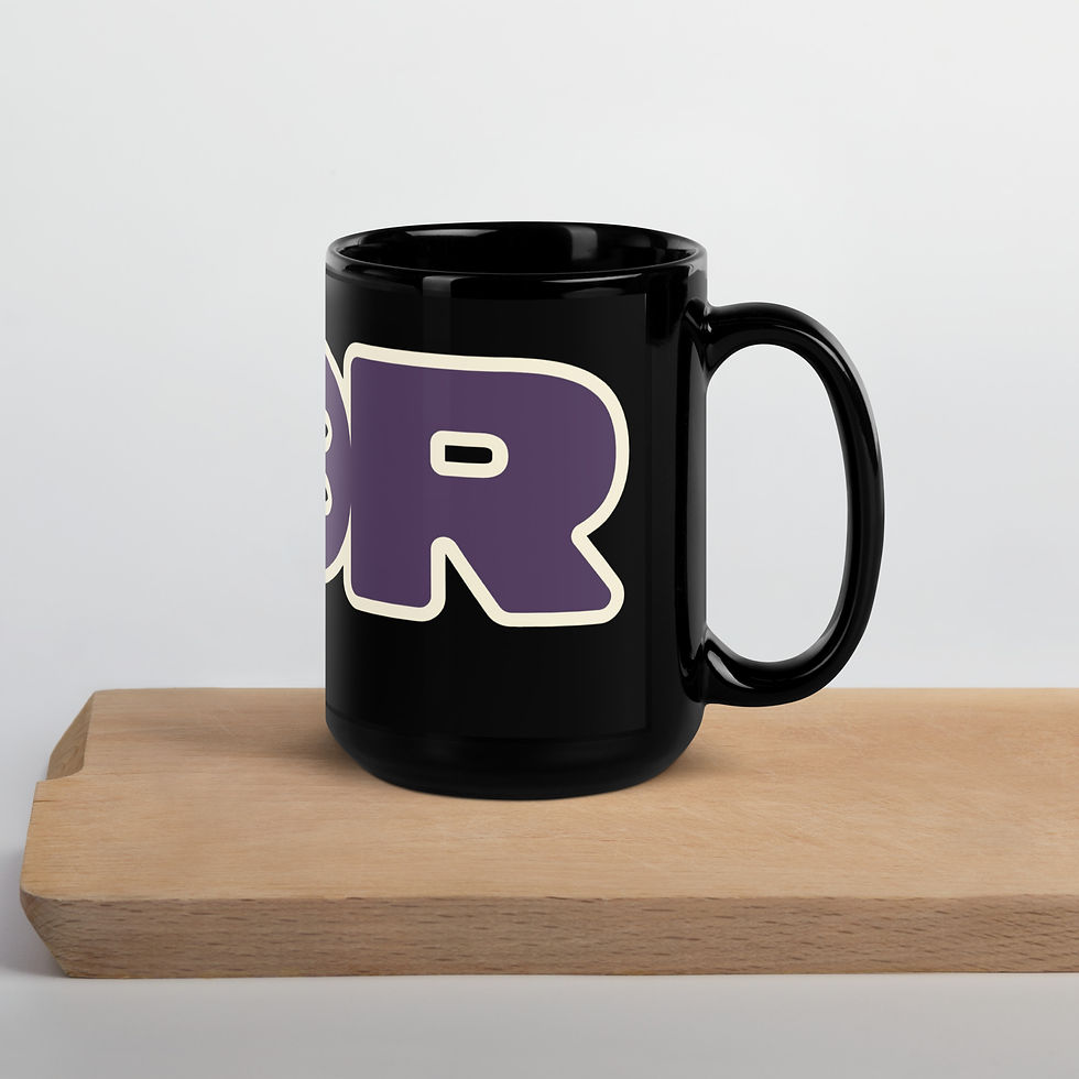 Thumbnail: Black Glossy Mug