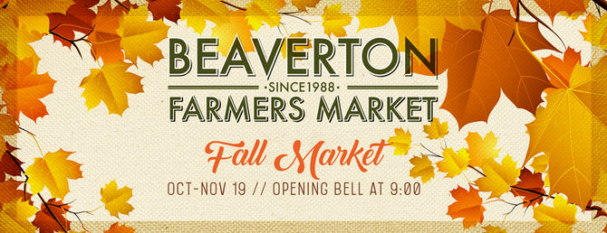 Fall Market Hours Start This Saturday