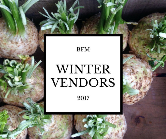 2017 BFM Winter Market Vendors