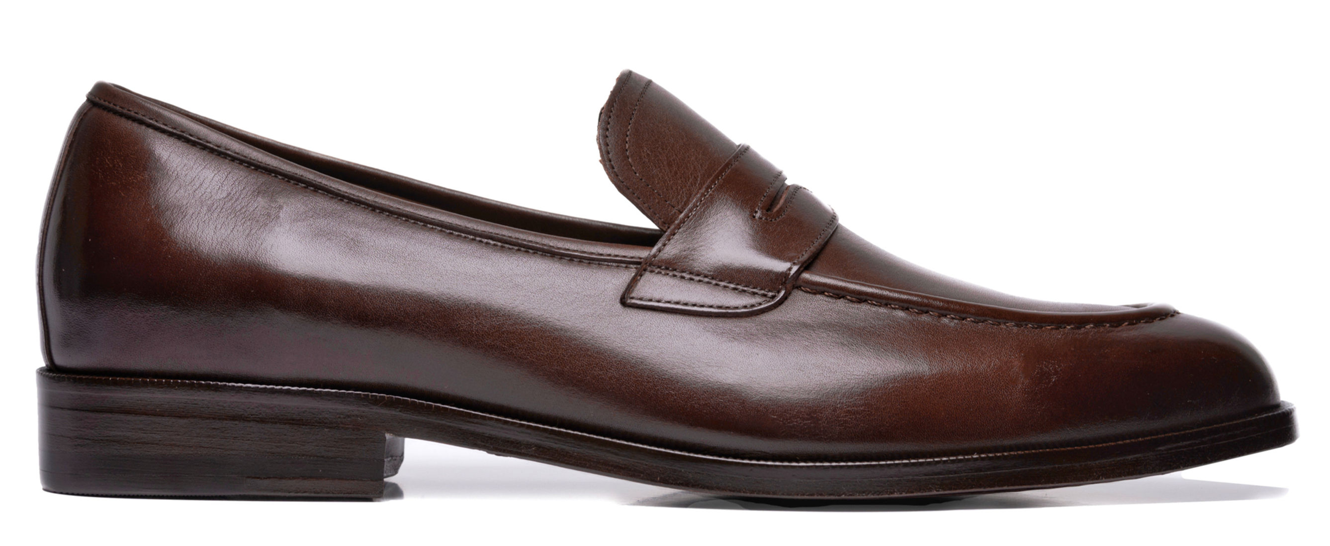 Mocasines Penny Loafer cafe oscuro