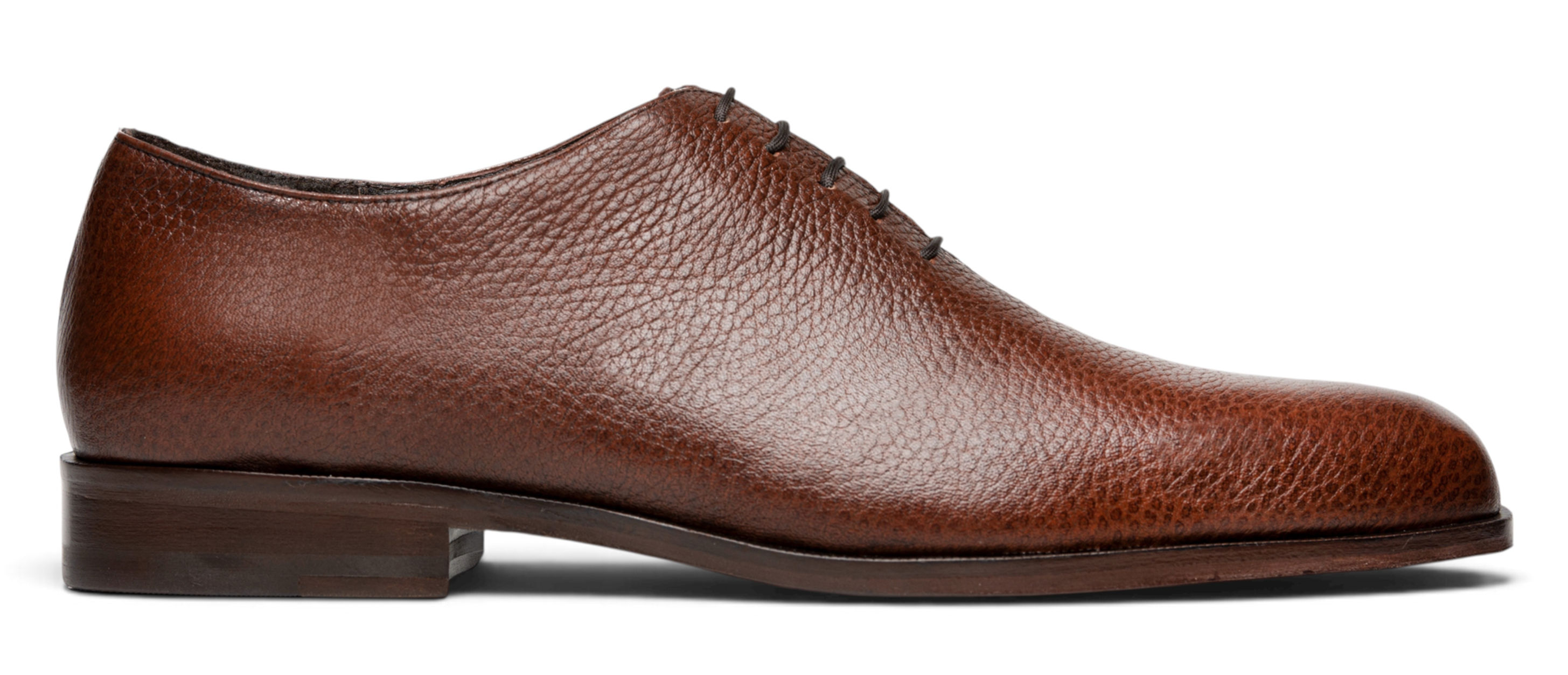 Oxford Wholecut in brown country calf