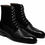 Thumbnail: Boots in Italian leather with black suede