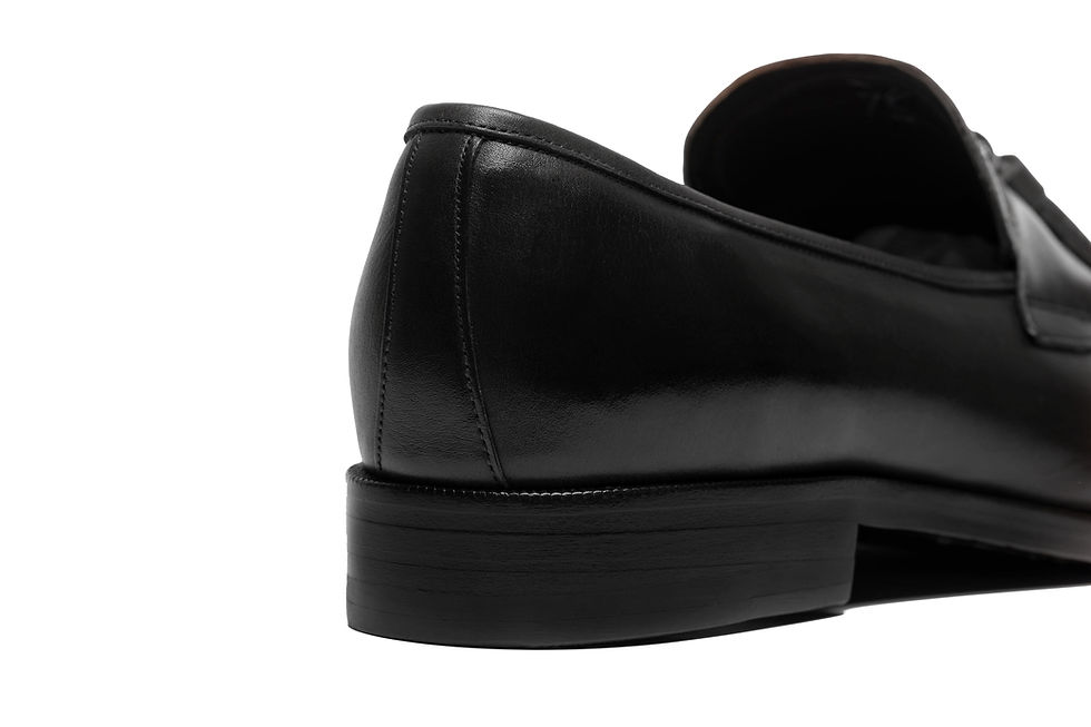 Miniatura: Mocasines con borlas negro 