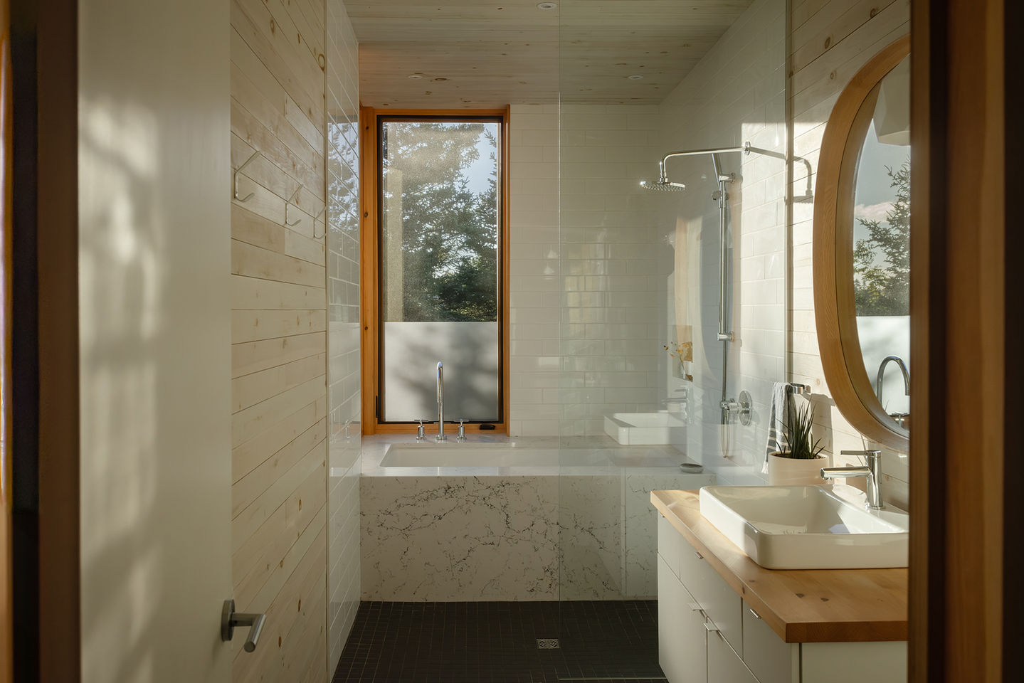 Architecture pre-fab house in Nova Scotia designed by East Cost Modern.