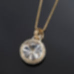 14k yellow pendant
