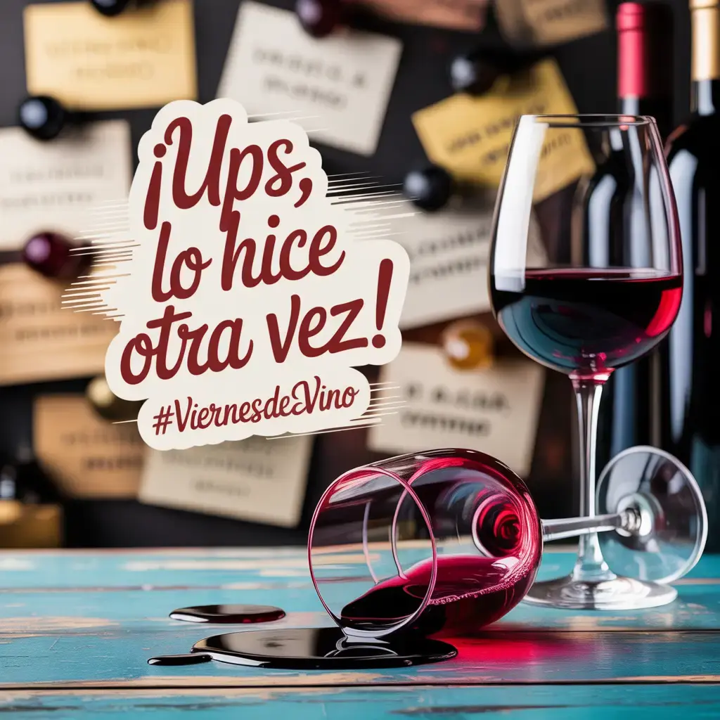 ¡Ups, lo hice otra vez! – Errores comunes al tomar vino (y por qué no deberías sentirte mal por ellos)