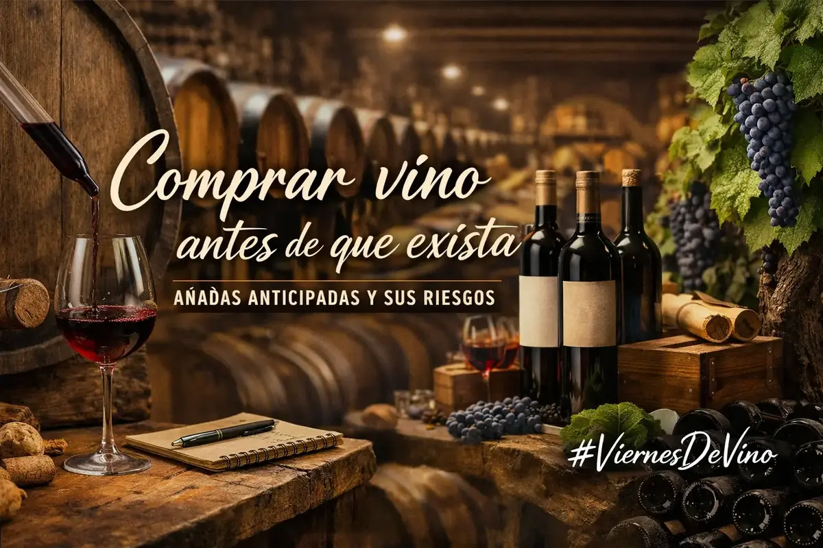 Comprar vino antes de que exista: El arte (y la paciencia) de invertir en añadas anticipadas
