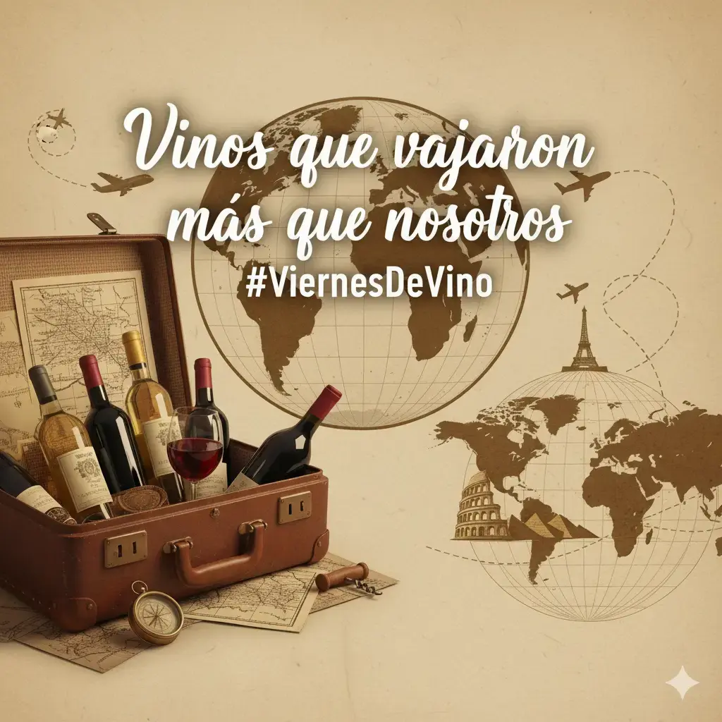 Vinos que viajaron más que nosotros