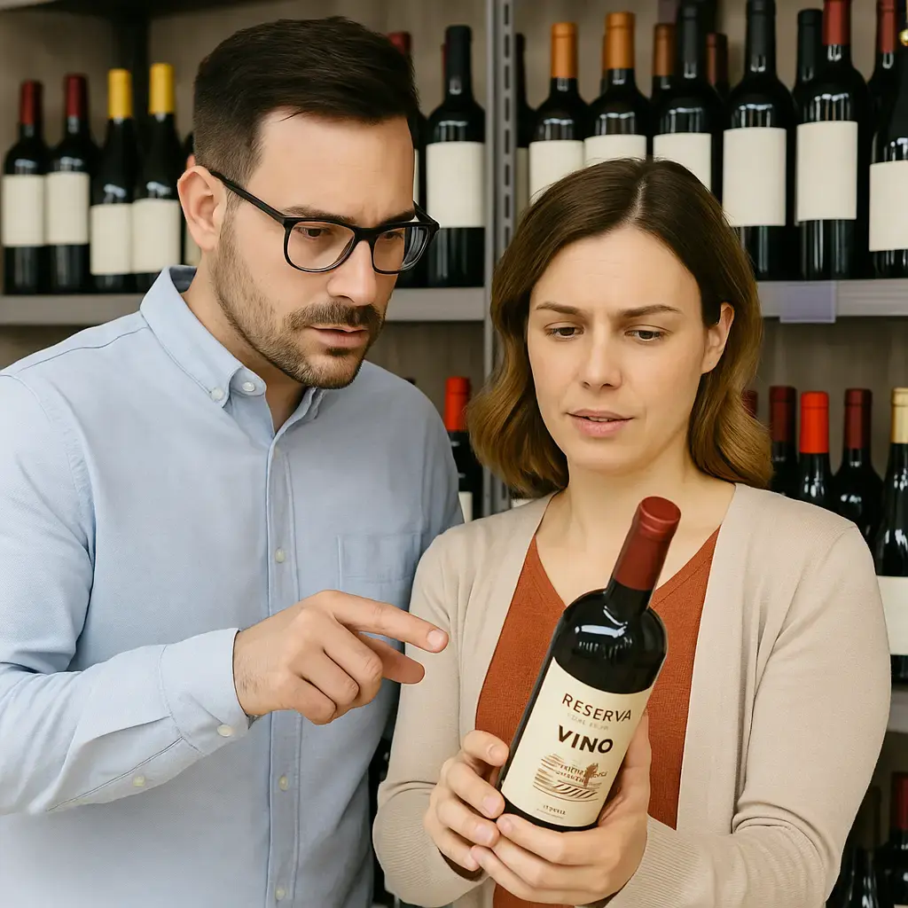 Cómo leer una etiqueta de vino sin parecer perdido en la góndola