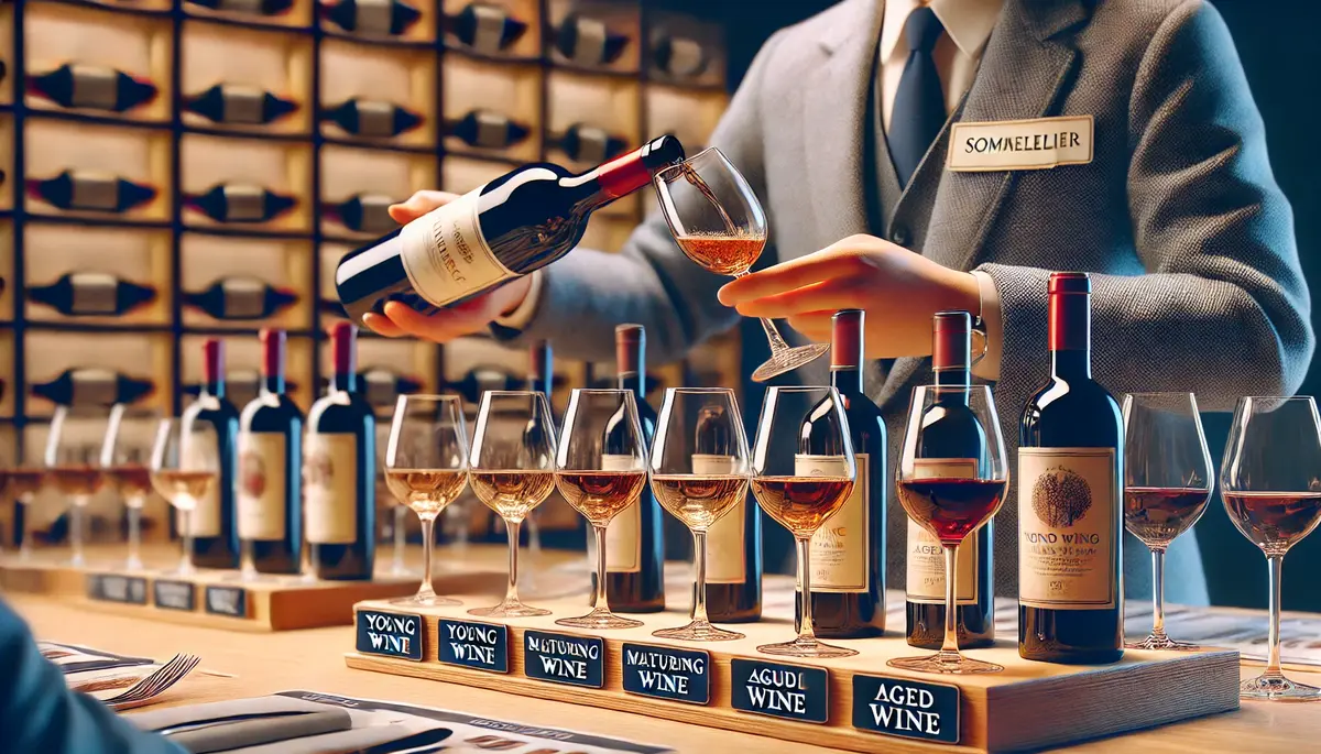 El Arte de la Degustación de Vinos - De Joven a Envejecido
