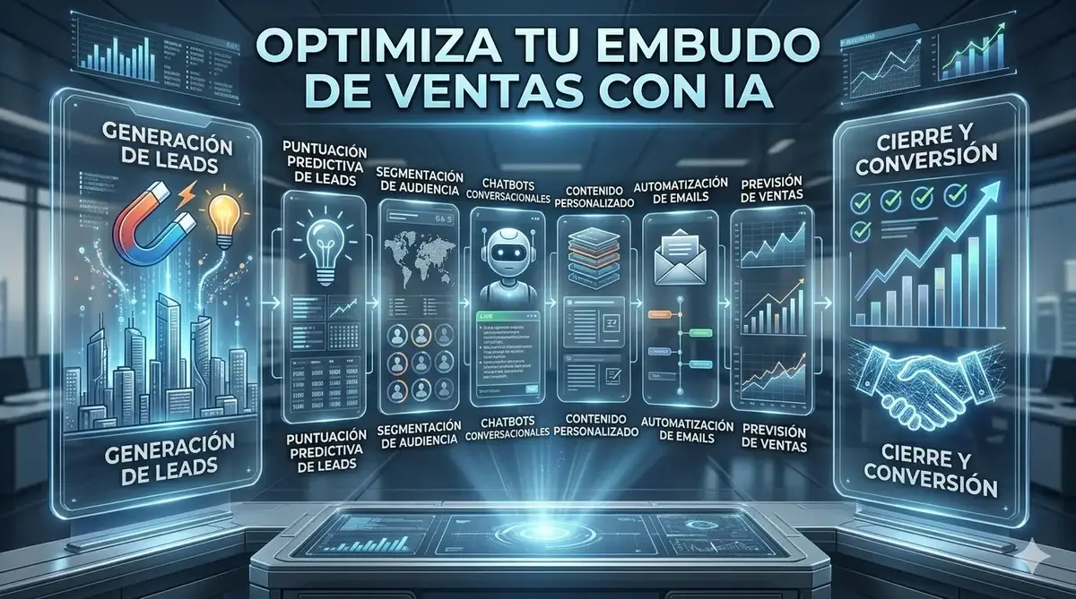 Optimiza tu embudo de ventas con inteligencia artificial