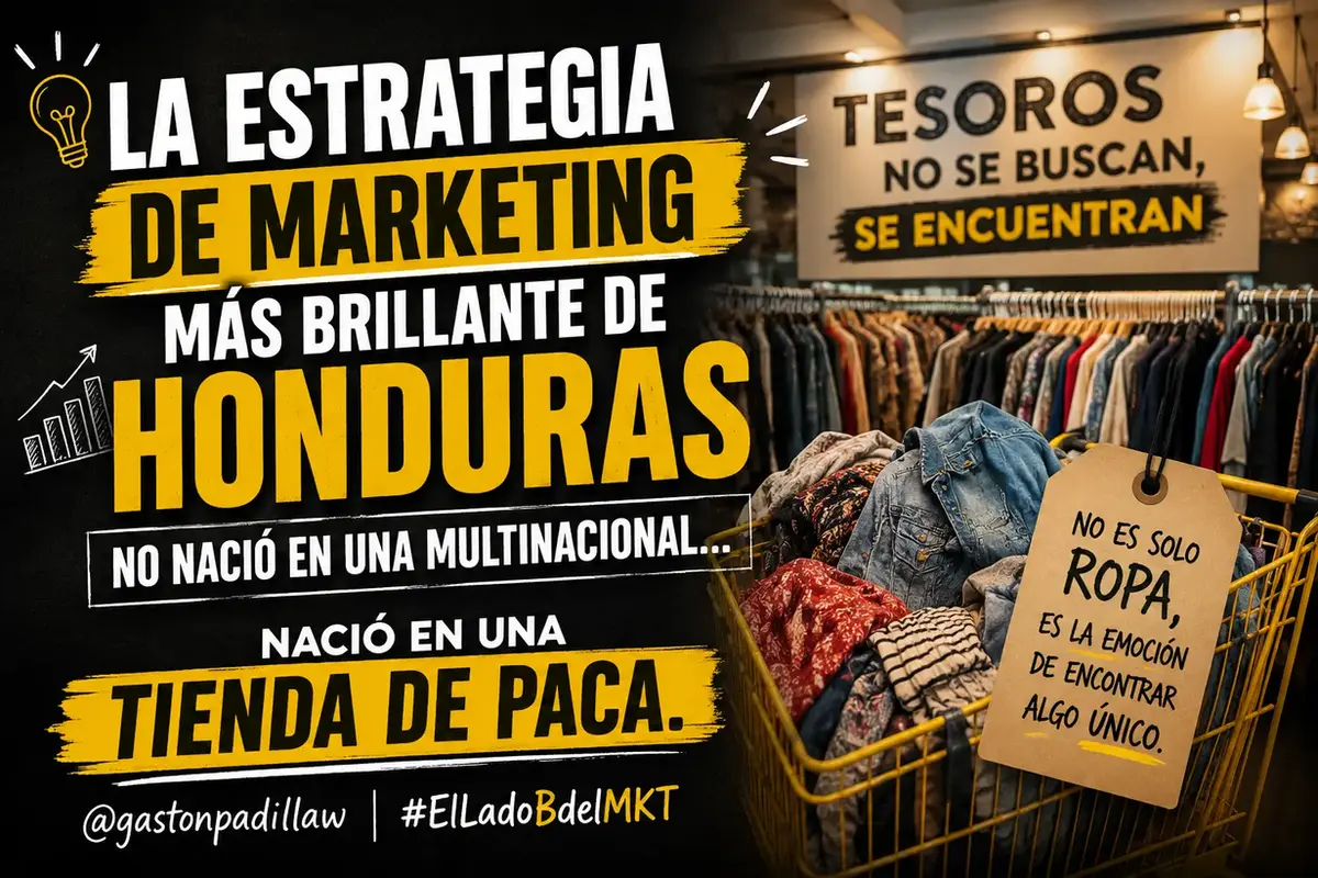 La estrategia de marketing más brillante de Honduras no nació en una multinacional… nació en una tienda de paca.