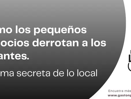Cómo los pequeños negocios derrotan a los gigantes: el arma secreta de lo local