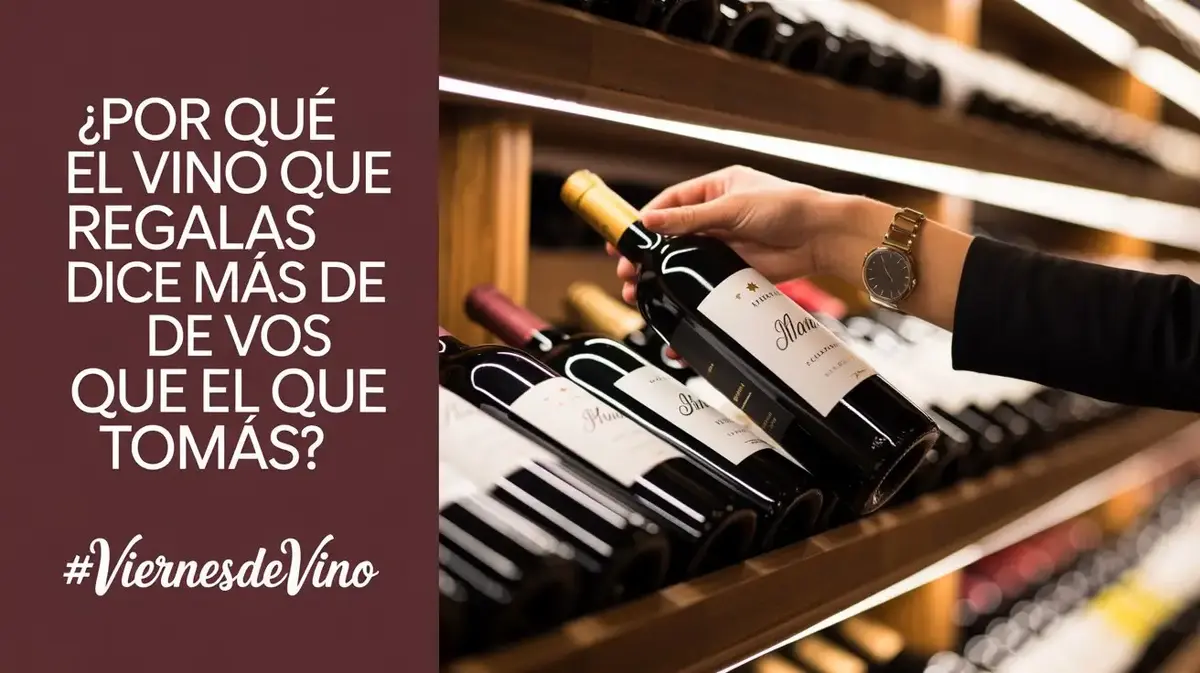 ¿Por qué el vino que regalas dice más de vos que el que tomás?